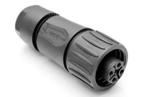 Amphenol C016 20D003 110 12 Ronde connector Koppeling, recht Totaal aantal polen: 3 + PE Serie (ronde connectoren): C016 1 stuk(s)