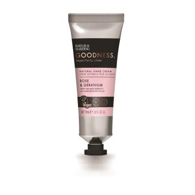 Hand cream goodness rose & geranium 75 Milliliter