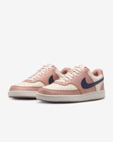 Nike Court Vision Low Sneakers Dames Roze/Wit - Maat 42 - Kleur: WitRoze | Soccerfanshop