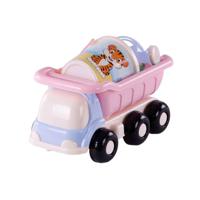 Cavallino Toys Cavallino Strand Kiepwagen met Emmerset Roze, 5dlg. - thumbnail