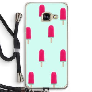 Waterijsje: Samsung Galaxy A3 (2016) Transparant Hoesje met koord