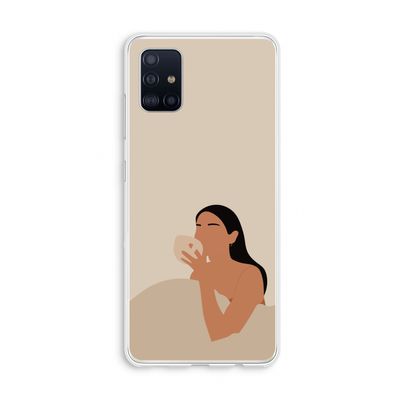 Fresh coffee: Galaxy A51 4G Transparant Hoesje