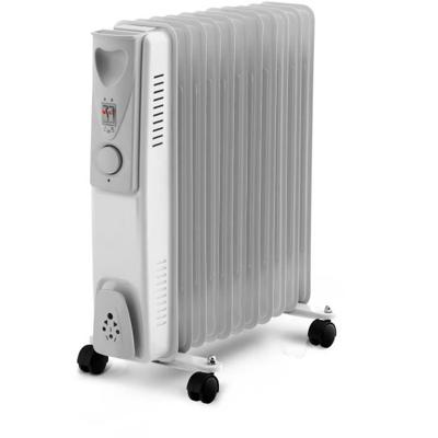 Elektrische olieradiator - 2500W - WARM TECH - 240V - Tot 40m3 - Grijs