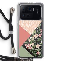 Sweet heaven geometrics: Xiaomi Mi 11 Ultra Transparant Hoesje met koord