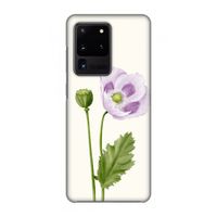 Purple poppy: Volledig geprint Samsung Galaxy S20 Ultra Hoesje
