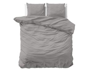 Primaviera Deluxe Uni Satijn Dekbedovertrek Grijs 240 x 200/220 cm