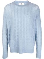 ETRO cashmere cable-knit jumper - Bleu - thumbnail