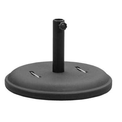 Parasolvoet Met Handvaten - Antraciet - 25kg - Grijs - 51x51x33 Cm