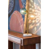 Bureaulamp Home ESPRIT Zilverkleurig 40 W 220 V