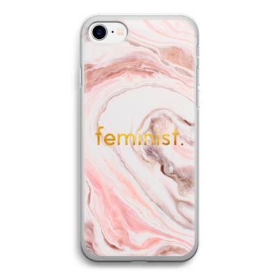 Feminist: iPhone SE 2020 Transparant Hoesje