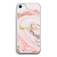 Feminist: iPhone SE 2020 Transparant Hoesje