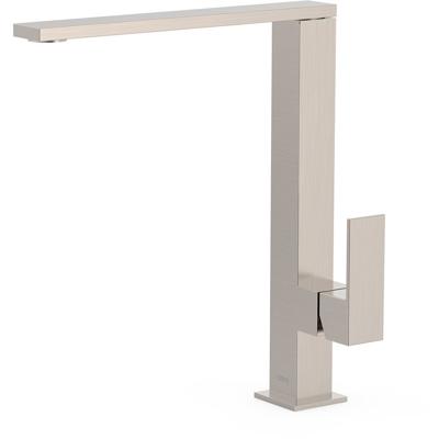 Keukenkraan Tres Cuadro | Opbouw | 360° Draaibaar | Mengkraan | 1-hendel | Vierkant | RVS look
