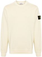 Stone Island sweat en coton à patch Compass - Tons neutres - thumbnail