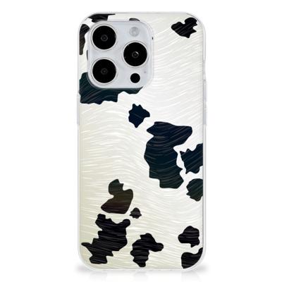 iPhone 15 Pro | TPU Hoesje | Koeienvlekken iPhone 15 Pro | TPU Hoesje | Koeienvlekken