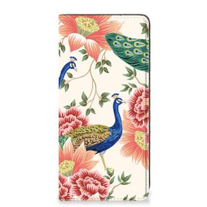 Hoesje maken voor Samsung Galaxy A21s Pink Peacock