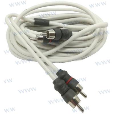 JLM-XMD-WHTAIC2-25 - JL AUDIOKABEL 2 KANALEN INTERCONNECT 25