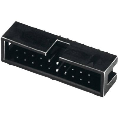 W & P Products 137-08-1-00-2 Male connector Rastermaat: 2.54 mm Totaal aantal polen: 8 Aantal rijen: 2 1 stuk(s)