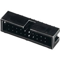 W & P Products 137-08-1-00-2 Male connector Rastermaat: 2.54 mm Totaal aantal polen: 8 Aantal rijen: 2 1 stuk(s) - thumbnail