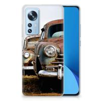 Xiaomi 12 | 12X | Siliconen hoesje | met foto Vintage Auto