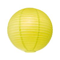 Light depot - lampenkap Lampion Ø 40 cm - geel/groen - Outlet Light depot - lampenkap Lampion Ø 40 cm - geel/groen - Outlet