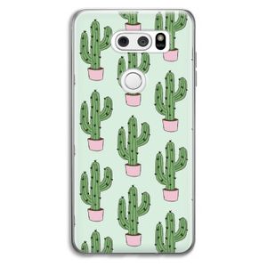 Cactus Lover: LG V30 Transparant Hoesje