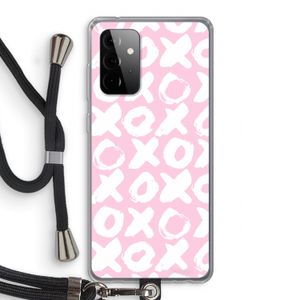 XOXO: Samsung Galaxy A72 5G Transparant Hoesje met koord