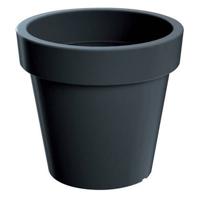 Prosperplast Bloempot - D40 x H35 cm - antraciet - kunststof