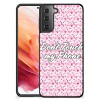 Samsung Galaxy S21 | Telefoon Hoesje | Flowers Pink DTMP
