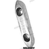 MGDZD78B - ZINKPLAATANODE 4 KG M10 305MM