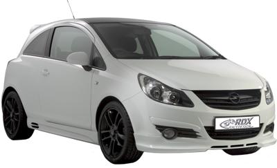 Voorspoiler Opel Corsa D 2006-2011 excl. OPC (ABS) RDVOP01