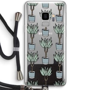 Boompje: Samsung Galaxy S9 Transparant Hoesje met koord