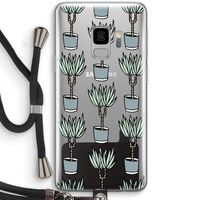 Boompje: Samsung Galaxy S9 Transparant Hoesje met koord