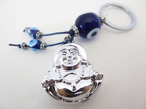 Sleutelhanger Boze Oog en Boeddha - Sleutelhangers - Spiritueelboek.nl