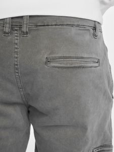 Urban Classics / Cargobroek Washed Cargo Twill Jogging in grijs Urban Classics / Cargobroek Washed Cargo Twill Jogging in grijs