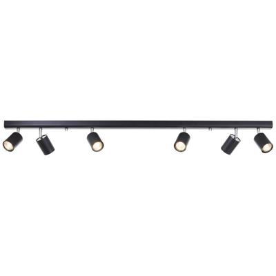 Brilliant 6-lichts plafondlampDifferent design zwart - 94416/06