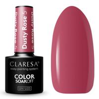 Claresa uv/led gellak 5ml dusty rose 5