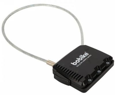 Bobike mini combinatieslot - zwart, 20cm