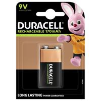 Batterij oplaadbaar duracell 9v hr9v | 10 stuks