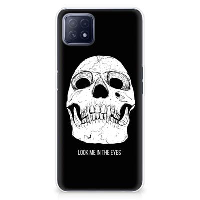 Silicone Back Case OPPO A53 5G | OPPO A73 5G Skull Eyes Silicone Back Case OPPO A53 5G | OPPO A73 5G Skull Eyes