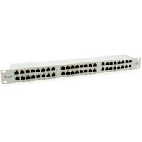 Equip 326349 48-Port Cat.6 Shielded Patch Paneel, Grijs