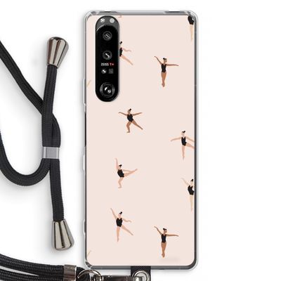 Dancing #1: Sony Xperia 1 III Transparant Hoesje met koord