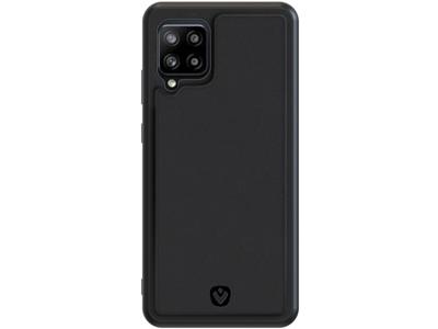 Valenta Valenta Leather Back Cover Snap Samsung Galaxy A42/A42 5G Black