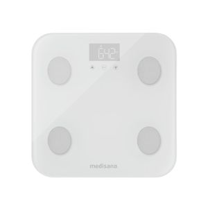 Medisana BS 600 WiFi Analyse-personenweegschaal Weegbereik (max.): 150 kg Wit Met Bluetooth