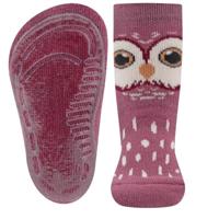 Ewers antislip sokken Stoppi softstep uiltje dusty rose-31-34