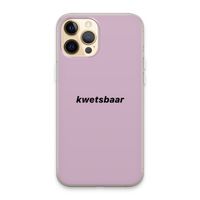 kwetsbaar: iPhone 13 Pro Max Transparant Hoesje