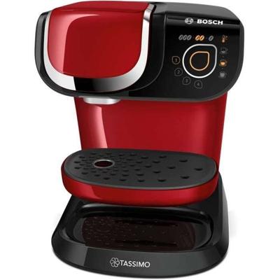 BOSCH - TAS6503 - TASSIMO koffiemachine voor meerdere dranken - Watertank 1,3L - Automatische uitschakeling - Rood