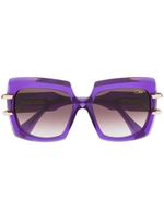 Cazal square-frame gradient-lens sunglasses - Violet - thumbnail