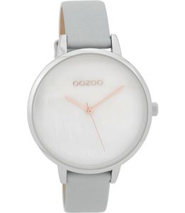 OOZOO Timepieces Horloge Grijs/Parel | C9585