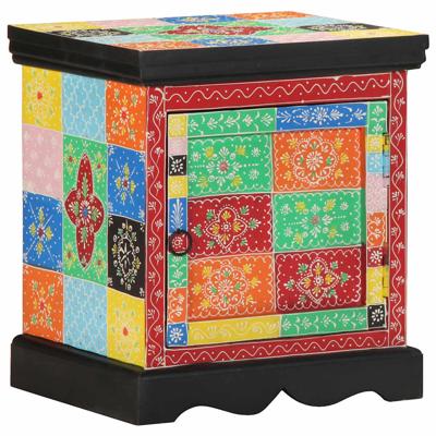 Nachtkastje 40x35x45 cm massief mangohout mango