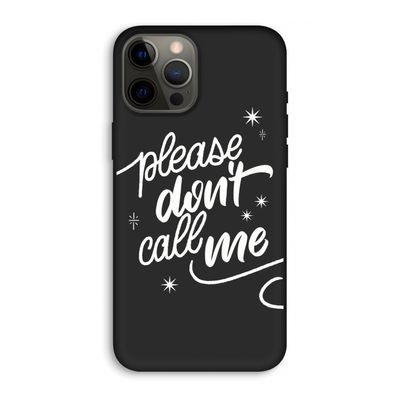 Don't call: iPhone 12 Pro Max Biologisch afbreekbaar hoesje